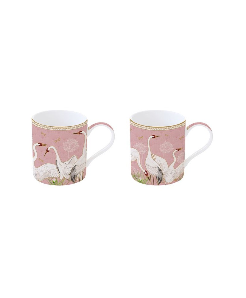 Ogród Marzeń Kubki Porcelanowa w Ozdobnym Pudełku 350 ml, 2 szt.