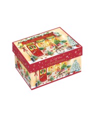 Christmas Shop Kubek Porcelanowy w Ozdobnym Pudełku 350 ml