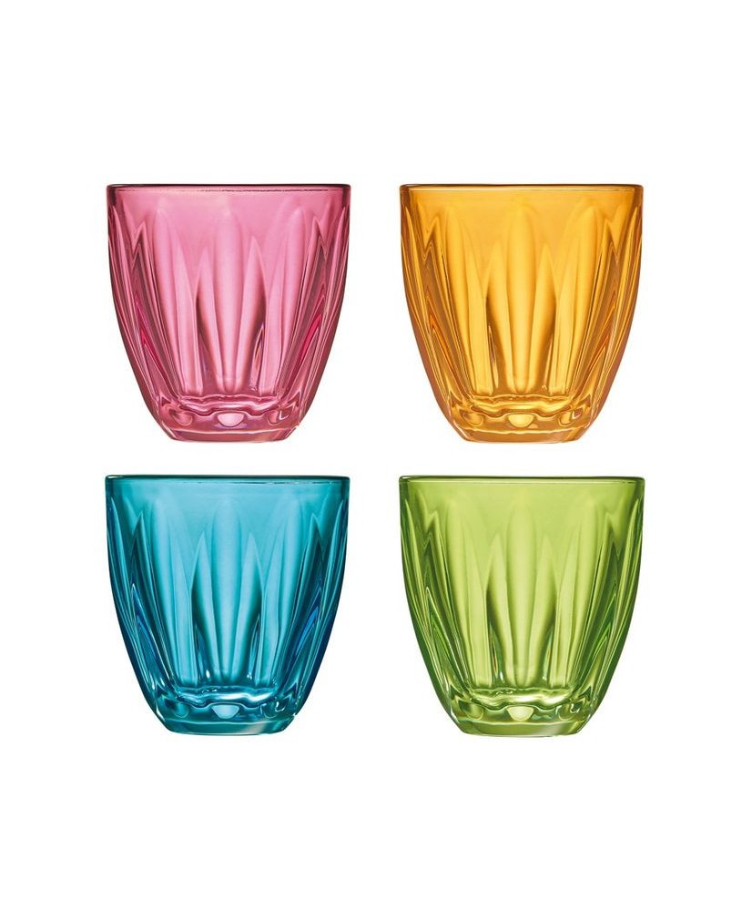 SET/4 LILY TUMBLER 4 COLORS