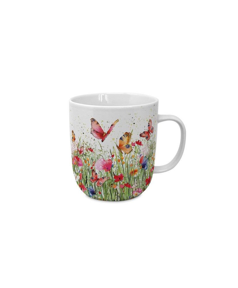 Kwitnąca Łąka Kubek Porcelanowy w Ozdobnym Pudełku 350 ml