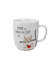 „Home Cat” Kubek Porcelanowy 350 ml