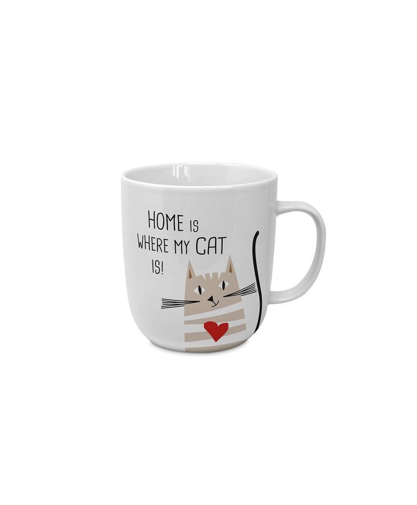 „Home Cat” Kubek Porcelanowy 350 ml