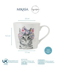 Zwierzęta Kot Kubek Porcelanowy 380 ml