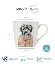 Zwierzęta Pies Kubek Porcelanowy 380 ml