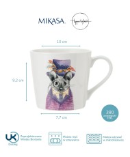 Zwierzęta Mysz Kubek Porcelanowy 380 ml