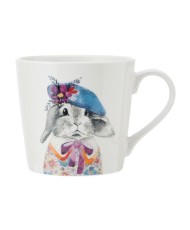 Zwierzęta Zając Kubek Porcelanowy 380 ml