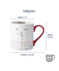 Mikasa Madame Kubek Porcelanowy 280 ml