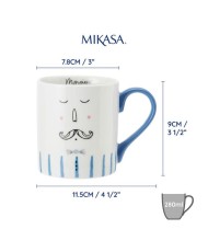 Mikasa Lord Kubek Porcelanowy 280 ml