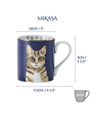 Mikasa Kot Kubek Porcelanowy 280 ml