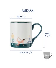 Mikasa Joga Kubek Porcelanowy 280 ml