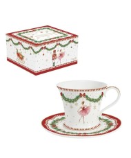 Magia Świąt Filiżanka Porcelanowa w Ozdobnym Pudełku 200 ml