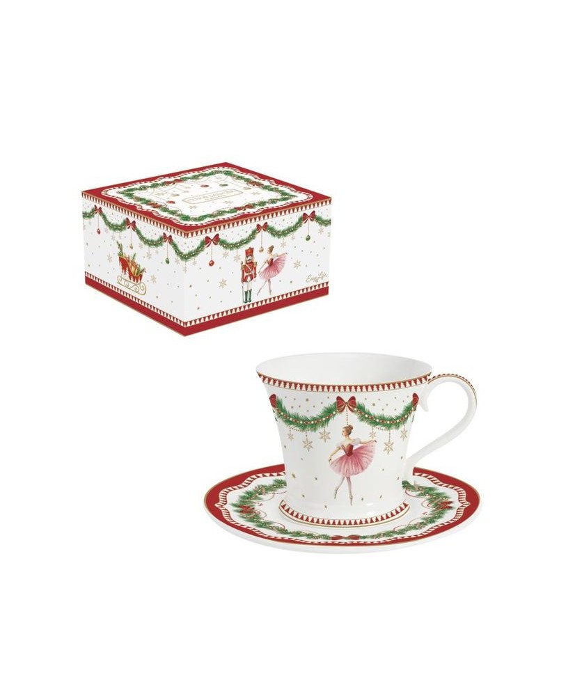 Magia Świąt Filiżanka Porcelanowa w Ozdobnym Pudełku 200 ml