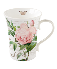 Róże Kubek Porcelanowy w Ozdobnym Pudełku 360 ml