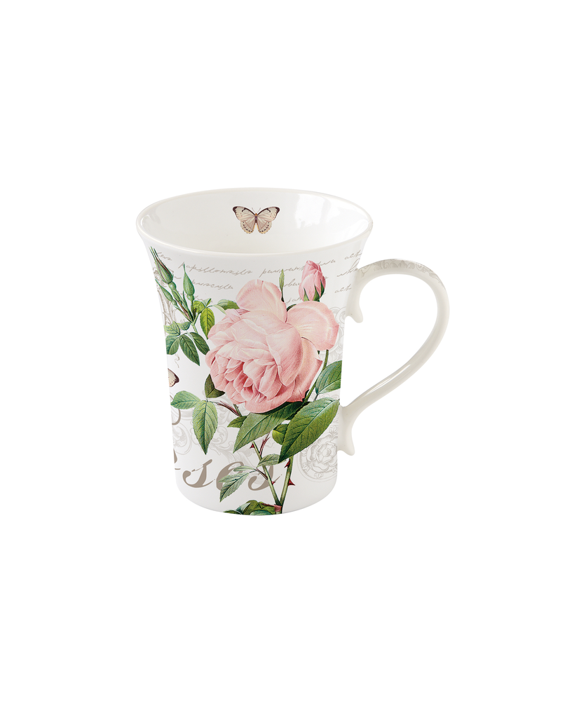 Róże Kubek Porcelanowy w Ozdobnym Pudełku 360 ml