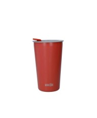 La Cafetière Kubek Termiczny Czerwony 400 ml