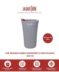 La Cafetière The Beanie Kubek Podróżny Wielokrotnego Użytku 340 ml