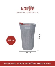 La Cafetière The Beanie Kubek Podróżny Wielokrotnego Użytku 340 ml