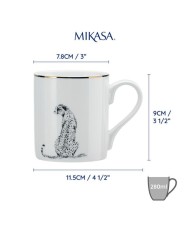 Mikasa Gepart Kubek Porcelanowy 280 ml