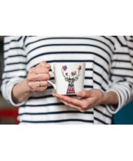 Zwierzęta Jeleń Kubek Porcelanowy 380 ml