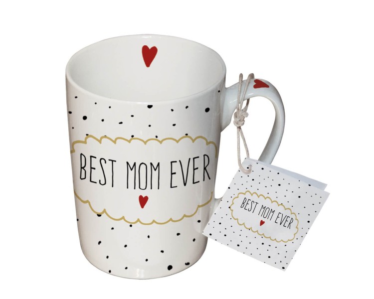 Best Mom Ever Kubek Porcelanowy 250 ml