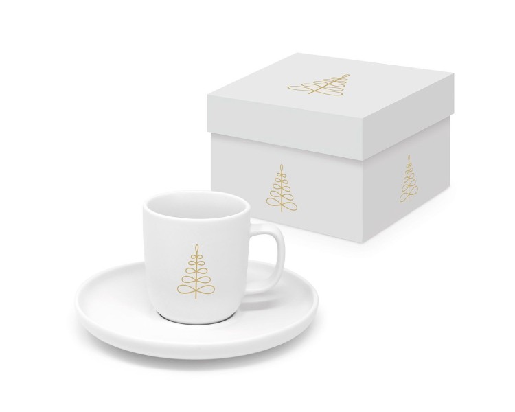 Nastrój Filiżanka Porcelanowa Espresso w Ozdobnym Pudełku 90 ml