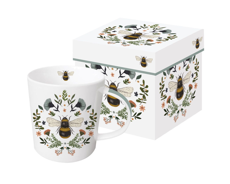 Pszczoła Kubek Porcelanowy w Ozdobnym Pudełku 350 ml