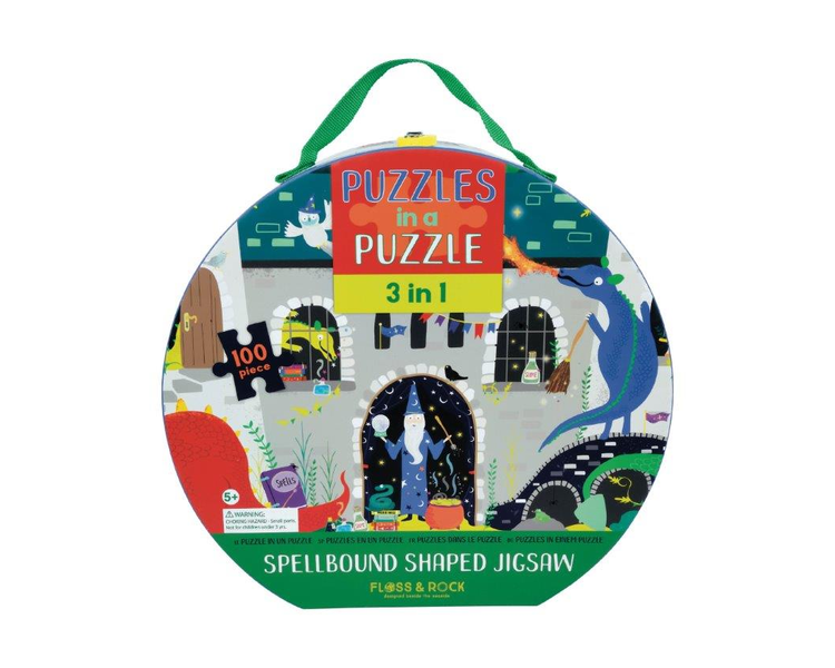 Czarodziejski Zamek Puzzle w Pudełku 100 elementów