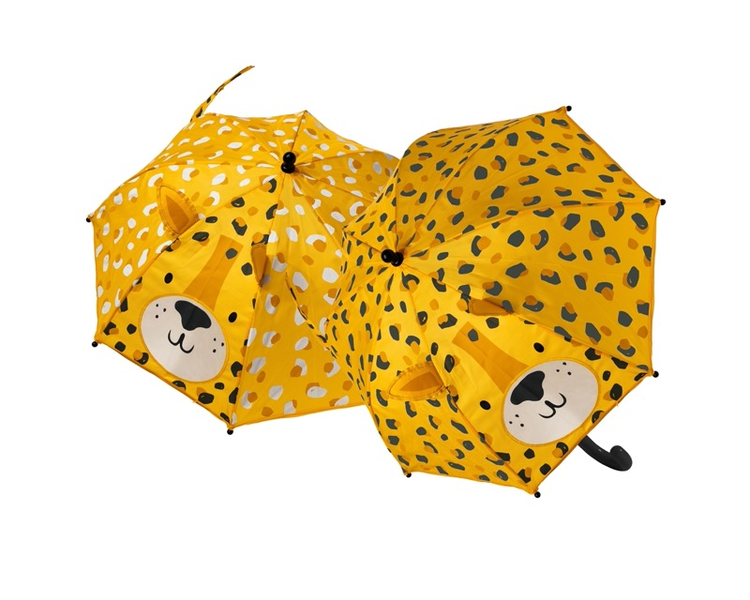 Leopard parasolka 3D Zmieniająca Kolory